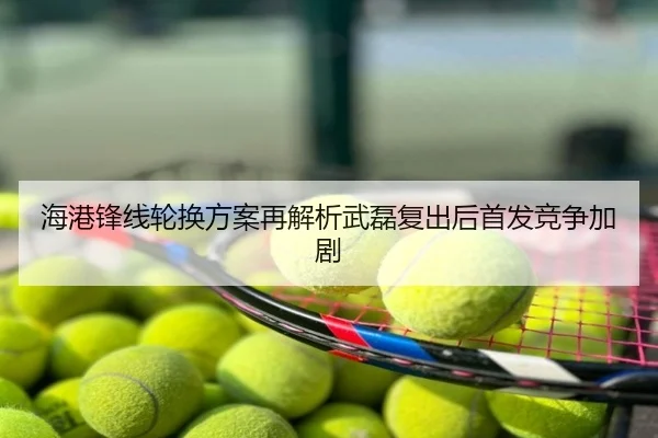 海港锋线轮换方案再解析武磊复出后首发竞争加剧